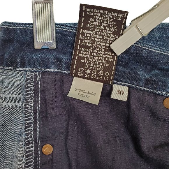 7 For All Mankind Womens Size 30 Jeans Swarovski Crystal A Pocket Stretch Flare - Picture 9 of 13